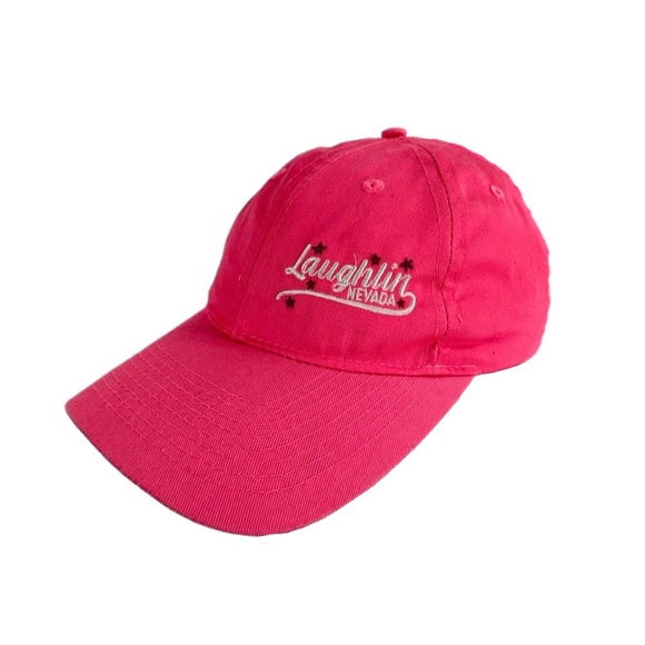 Port & Company Women’s Neon Pink Laughlin Nevada Shallow Baseball Cap - Picture 1 of 8